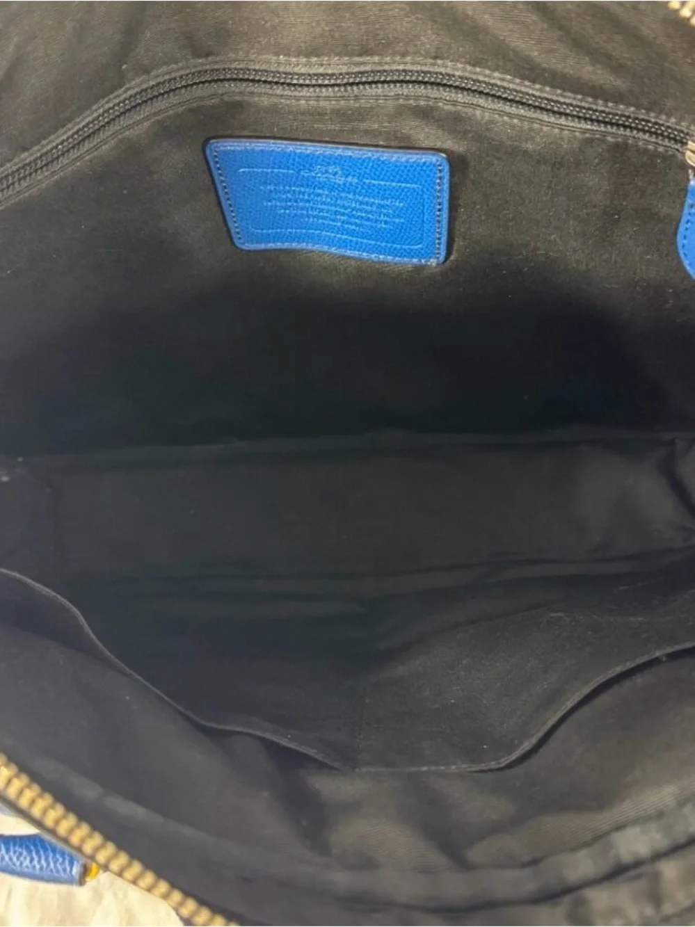 Coach men leather